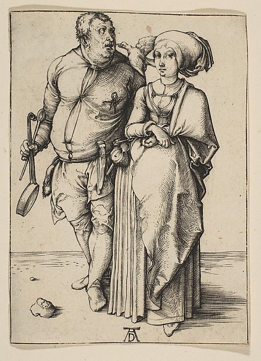 The Cook and His Wife Albrecht Dürer (German, Nuremberg 1471–1528 Nuremberg)